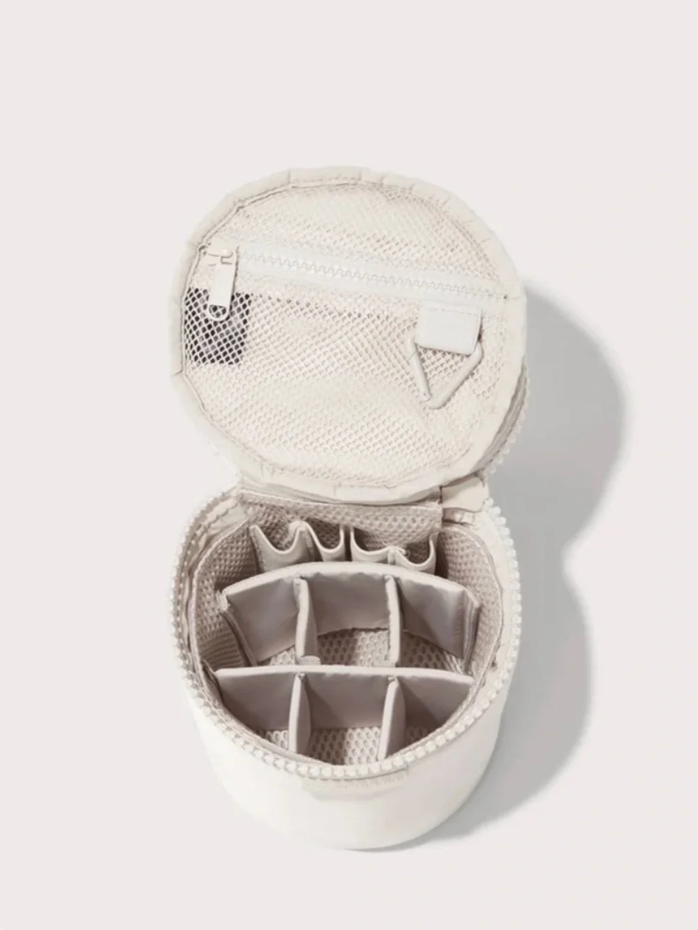 NWT Dagne Dover Large Mila Toiletry Organizer - Cream